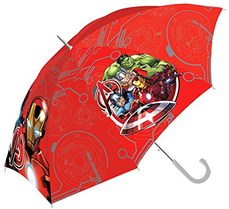 Kinder Avengers Regenschirm Klassik, 65 cm, Rot
