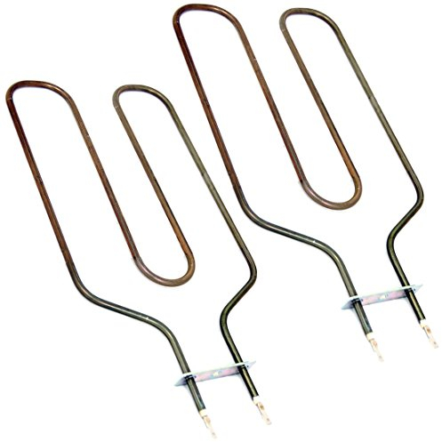 SPARES2GO Upper Heater Grill Element for Rangemaster 110 90 55 Classic Toledo Pro Oven/Cooker (1150W, Pack of 2)