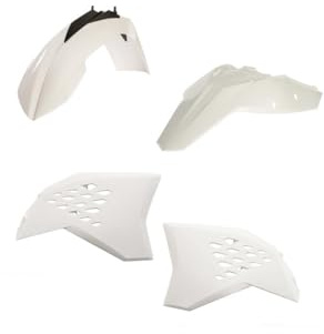 Acerbis 0010294.030 Plastics Kit KTM 2007 White
