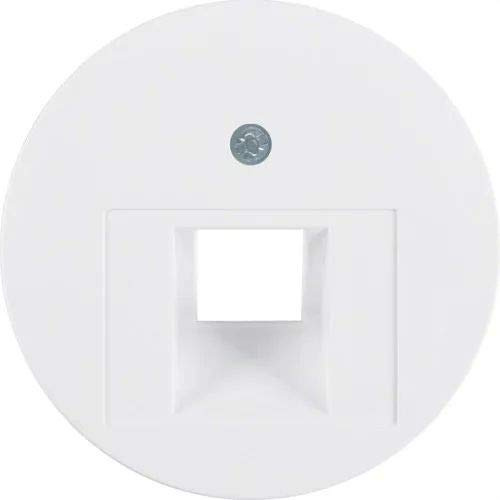 Hager R. Classic – Deckel FCC RClassic weiß Polar glänzend