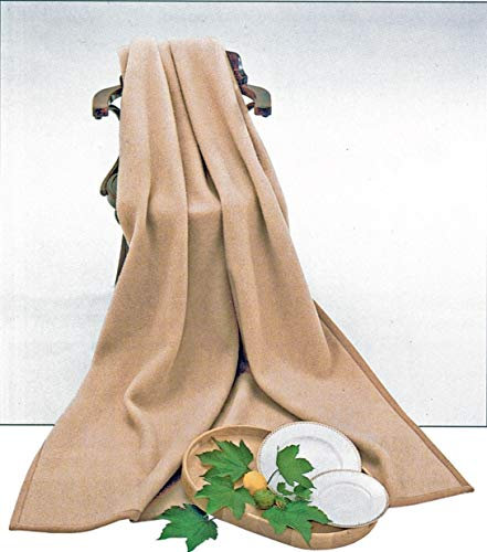 STEINBECK Decke Baku aus 100% Cashmere, Größe 150/200 Gewicht 1400g, Creme