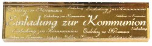 Artoz Papier AG - Stempel Einladung zur Kommunion