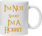 Desconocido Taza de cerámica Hobbit, Personalizable, Color Blanco, 325 ml, Marca Acen