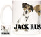 Jack Russel Tasse für Tee, Kaffee oder heiße Schokolade Jack Russell Fototasse 325 ml Keramik Hund Bild Geschenk Tasse