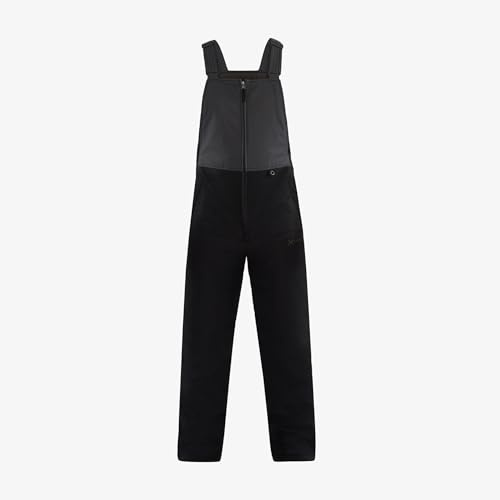 Arctix Men's Essential Insulated Bib Overalls, Black, 3X-Large/32 Inseam