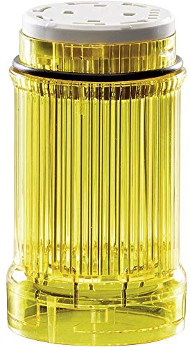 Eaton Tower Light Module, 24V AC, 24V DC, Yellow, 43 mm Dia., 3 in Height, LED, SL4 Series SL4-L24-Y - 1 Each