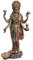 PTC 10 Inch Lakshmi Mythological Indian Hindu Goddess Statue Figurine