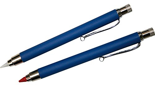 Bleispitz Schweißmarker Markierstift Profi-Marker Schweißer-Set Markierungsstifte Rot Weiß 17-teilig