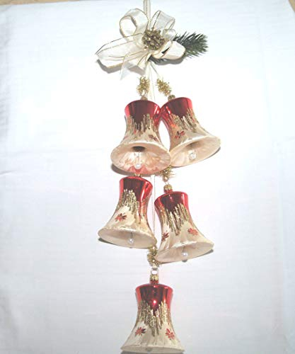 Jingle Bells Lauscha Adventsgehänge Tradition 7cm Glocke