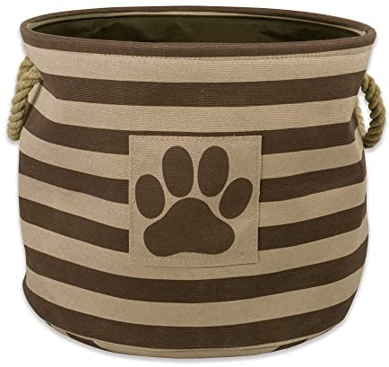 Bone Dry DII Pet Spielzeug und Zubehör Aufbewahrungskorb für Home Dekor & den täglichen Gebrauch.