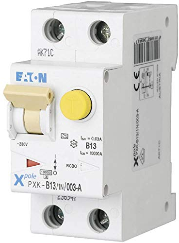 Eaton 236947 FI/LS, 13A, 30mA, LS-Kennline-B, 1p+N, FI-Char: A
