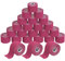 ALPIDEX 24 Rollen Kinesiologie Tape 5 m x 5,0 cm Viele Farben Anwendungsbroschüre Elastisch Wasserfest Hautfreundlich Physio Muskel Tape Set, Farbe:pink