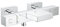 GROHE 34508000 Grohtherm Cube Mitigeur thermostatique mural Bain/Douche Argent
