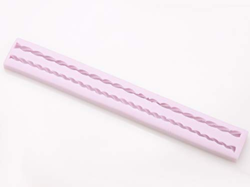 Pati-Versand 11540 Flexique Cordelette Langue Moule Silicone Rose 5 x 2 x 32 cm