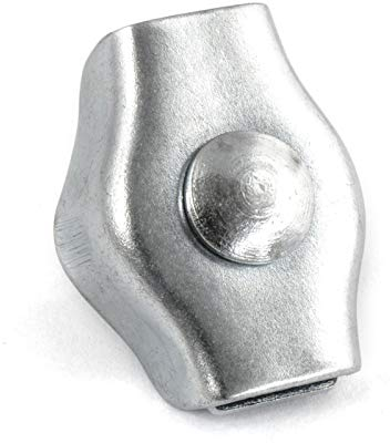50 x SEILKLEMME SIMPLEX 2mm verzinkt Drahtseilklemme Stahlseil Seil Draht Stahl Drahtseil