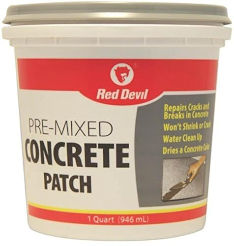 Red Devil 0644 Pre-mix Concrete Patch, 1-quart