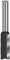 ENT 10211 Nutfräser HW, Schaft (S) 6 mm, Durchmesser (D) 6 mm, NL 19 mm, SL 32 mm, GL 55 mm
