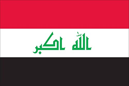 flaggenmeer® Flagge Irak 80 g/m² ca. 30 x 45 cm ca. 30 x 45 cm