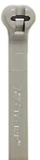 ABB Nylon 66 Kabelbinder Kabelbinder Grau 3,6 mm x 137mm, Packung a 1000 Stück