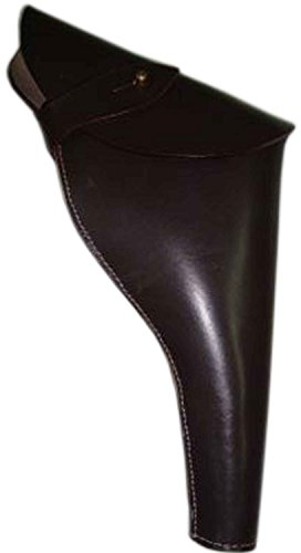 warreplica Britische 0,455 Webley Revolver Lederholster - Dunkelbraun