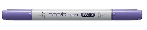 COPIC Ciao Marker Typ BV - 13, Hydrangea Blue, vielseitiger Layoutmarker, mit einer mittelbreiten und einer Brush-Spitze