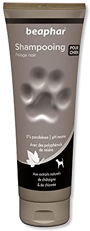 Beaphar Shampoo Hohe kosmetische Hunde Schwarzes oder dunkles Haar, eine Größe 250 ml 250 ml
