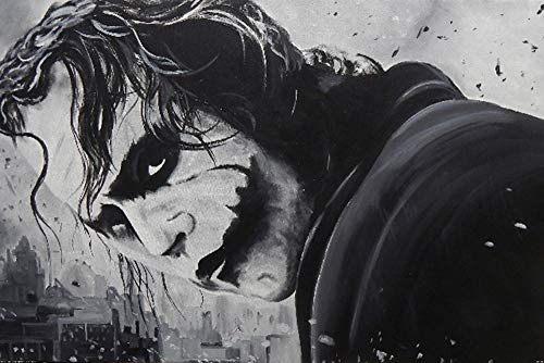 Close Up Dark Knight Poster Joker Ed Capeau (91,5cm x 61cm)
