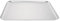 Vogue Aluminium Baking Tray 527 x 425mm - Lightweight and Stackable, Even Heat Distribution K446