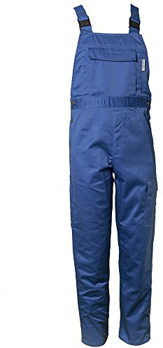 Planam 1121090 Tristep Latzhose, Kornblau, Größe 90