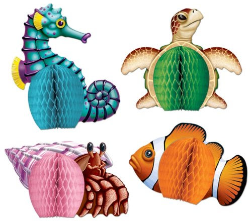 Everflag Tischdekoration Unterwasserwelt