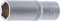 BGS 10560 | Douille pour clé, six pans, longue | 12,5 mm (1/2) | 20 mm