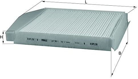 MAHLE LA 54/1 Innenraumfilter
