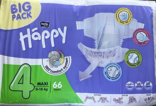 Bella Baby Happy Windeln Maxi Gr. 4 (8-18 Kg) 70 Stck.