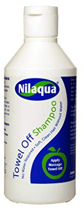 NialaquaTowel Off Dry Shampoo, Waterless No Rinse Shampoo, Travel , Outdoor Portable Shampoo 200 ml
