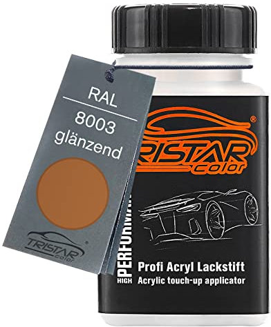 TRISTARcolor RAL 8003 Lehmbraun glänzend Lackstift 50 ml schnelltrocknend
