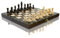 Schule Reiseschach Set | Master Of Chess | Birke und Buche Edles Schachbrett 27 cm | Chess Game Set - Schachbrett hochweertig mit Figuren - Tragbares Schach Set für Erwachsene und für Kinder