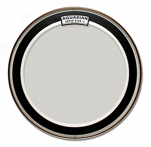 Aquarian SKII20 Super Kick Series - 20 inch - Clear - Double Ply