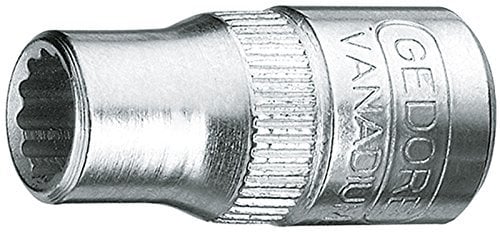 Gedore Clé à douille 1/4 Profil UD, D 20 9/16AF