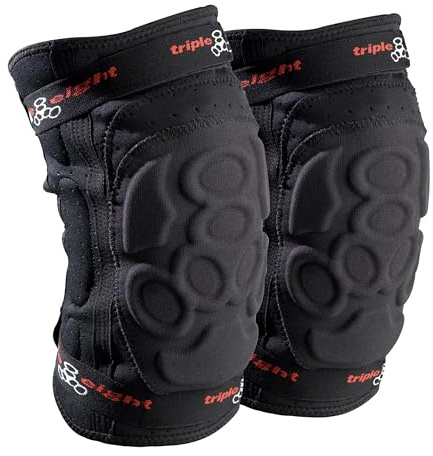 Triple 8 Exo Skin Knee Pad (Medium), Black