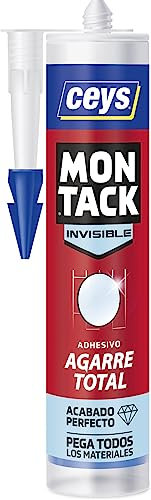 Ceys - Montack at Tack - Adhesivo de Montaje - Invisible - Cartucho 315 GR