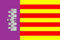 U24 Motorradflagge Mallorca Fahne Flagge 20 x 30 cm