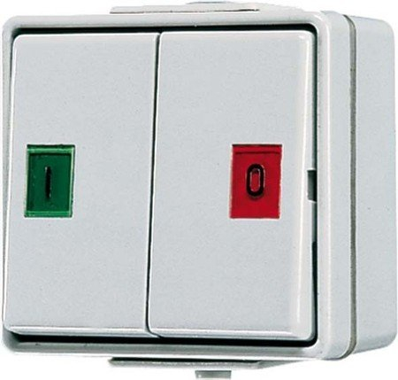 Jung 639W Doppel-Taster 2 Wechsler
