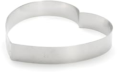 DE BUYER -3077.22 -cercle inox coeur ø 22cm ht 4cm