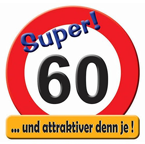 Riesen Schild Super 60, 50cm groß