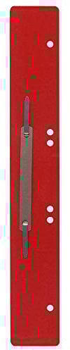 Heftstreifen XL / rot / 100 Stück