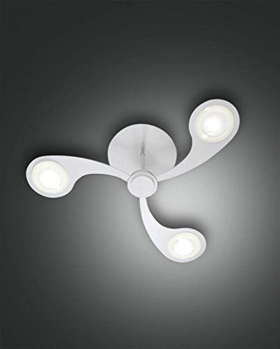 Fabas Luce Clark LED Deckenleuchte weiss