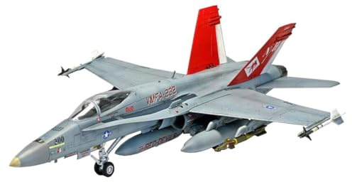 Academy AC12520-1/72 USMC F/A-18+ VMFA-232 Red Devils, Modellbausatz, Verschieden