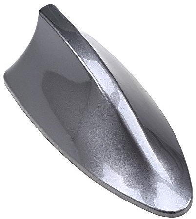 Antenne Universelle de Voiture aérienne en Forme d'aileron de Requin Possbay pour Voiture, Tout-Terrain de Loisir, Camion et Van