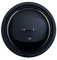 Riess, 0260-017, couvercle 28, classique – Grand et nain, émail noir, diamètre 28 cm, hauteur 6,5 cm, faitout à légumes, marmite à viande, casserole à induction, casserole à induction