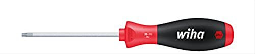 Wiha Schraubendreher SoftFinish® TORX® mit Rundklinge (01294) T27 x 115 mm ergonomischer Griff für kraftvolles Drehen, Allrounder für Industrie und Handwerk